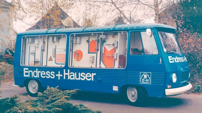 Zes bewogen decennia: De geschiedenis van Endress+Hauser