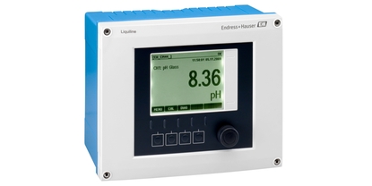 De Liquiline CM444 is een digitale transmitter voor pH, ORP, geleidbaarheid, zuurstof, troebelheid en meer.