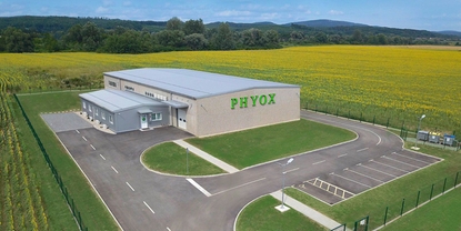 Ttrendsettende productiefabriek van Phyox voor microalgen