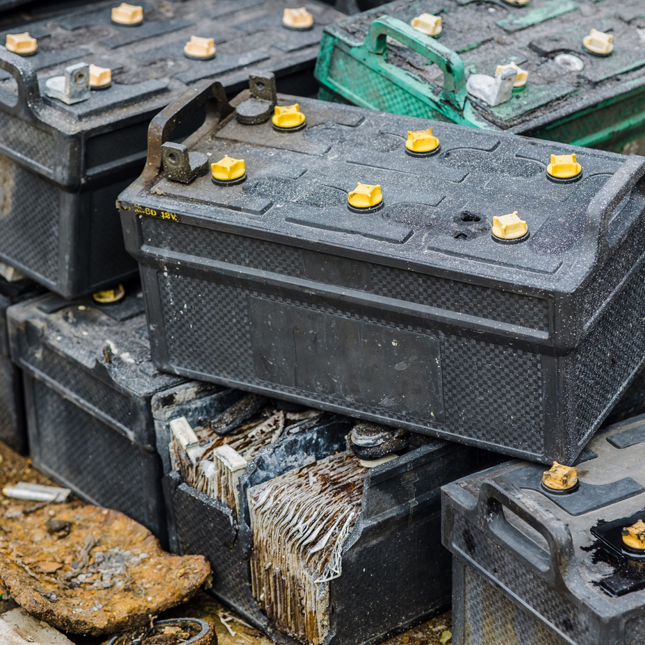 Lithiumbatterijen voor recycling
