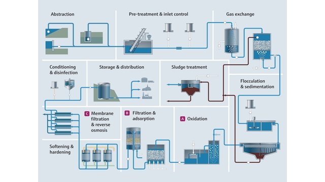 Organic removal in water treatment