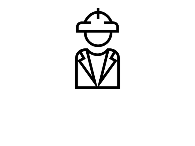 Operations Manager icon - a key user of the data monitoring service based on the IIoT
