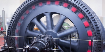 Temperature monitoring of the air-cooling system in hydroelectric power plants
