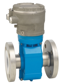 Afbeelding van elektromagnetische flowmeter Proline Promag P 500 / 5P5B voor de chemische industrie