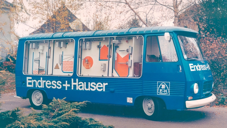 Zes bewogen decennia: De geschiedenis van Endress+Hauser