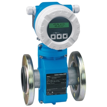 Afbeelding van elektromagnetische flowmeter Proline Promag 10L voor de water- en afvalwaterindustrie