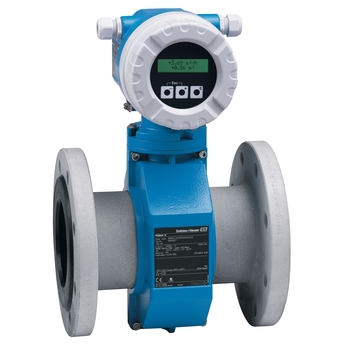 Afbeelding van elektromagnetische flowmeter Proline Promag 10W voor de water- & afvalwaterindustrie