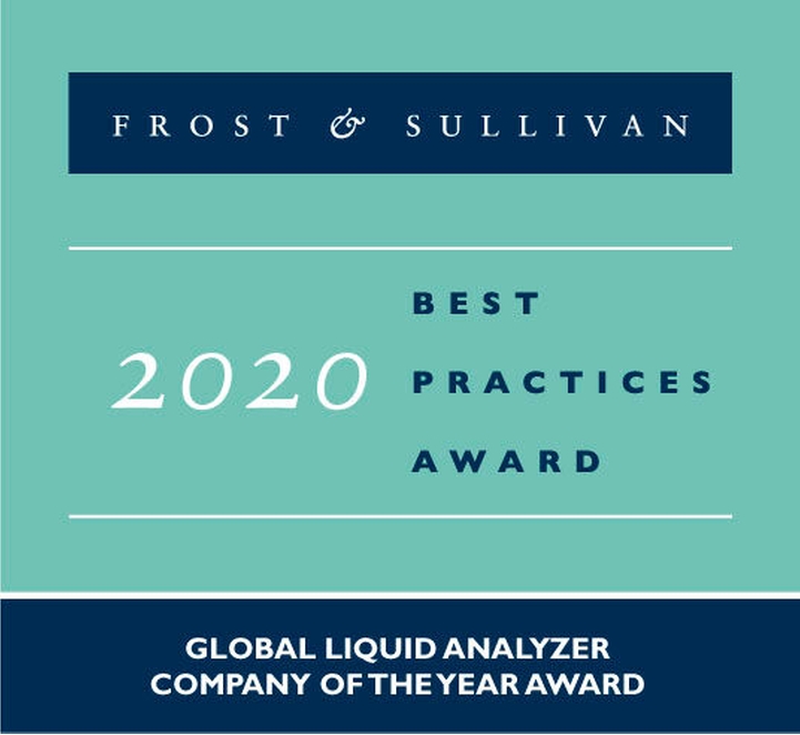 Endress+Hauser ontvangt Frost & Sullivan's Company of the Year Award voor wateranalyse-instrumenten