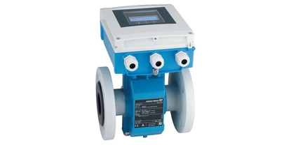 Afbeelding van elektromagnetische flowmeter Proline Promag W 400 / 5W4C voor de water- en afvalwaterindustrie