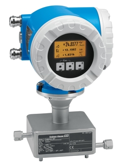 Afbeelding: coriolis-flowmeter Cubemass DCI / 8CN voor het meten van minimale hoeveelheden van vloeistoffen en gassen