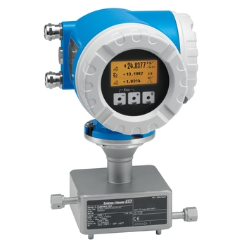 Afbeelding: coriolis-flowmeter Cubemass DCI / 8CN voor het meten van minimale hoeveelheden van vloeistoffen en gassen