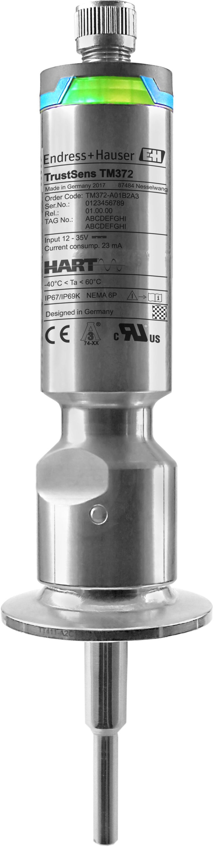 Zelfkalibrerende thermometer