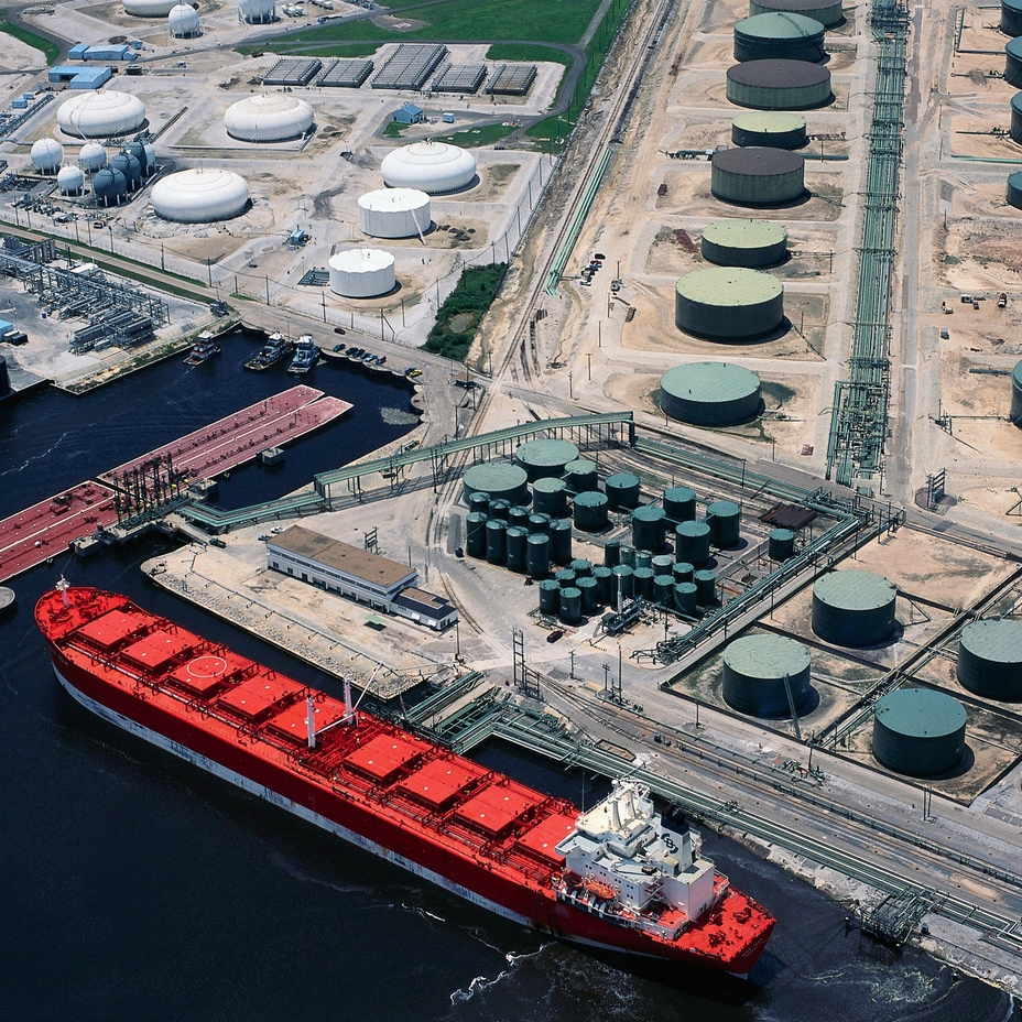 Opslag en distributie in de olie- en gasindustrie