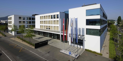 Endress+Hauser's hoofdkantoor: de 'Sternenhof' in Reinach, Zwitserland
