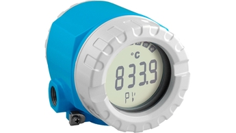 Temperatuurveldtransmitter TMT162 met HART-, FOUNDATION Fieldbus- of Profibus-communicatie