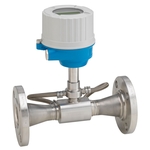 Picture of flowmeter Proline Prosonic Flow E 100 to measure of demineralized water in utilities