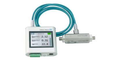 Afbeelding van concentratiemeter Teqwave F voor realtime-vloeistofanalyse in leidingen