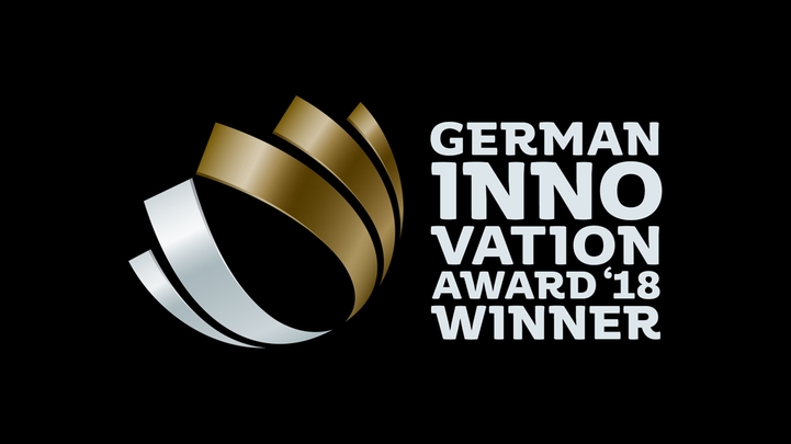 German Innovation Award 2018 Winnaar German Innovation Award 2018 Winnaar
