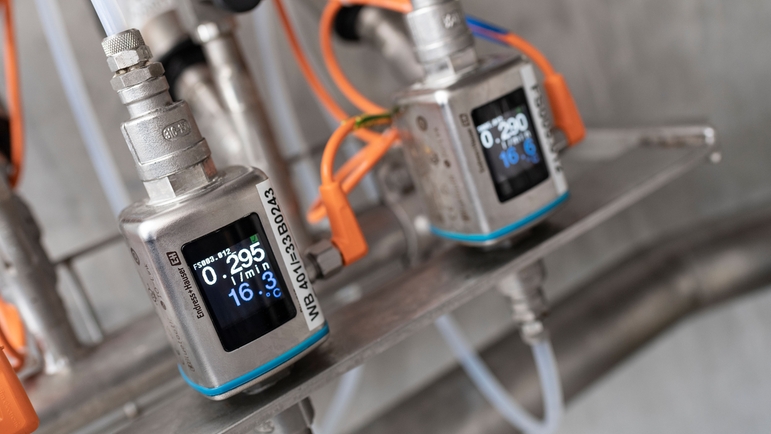 Ehrmann AG vertrouwt op de Picomag flowmeter van Endress+Hauser