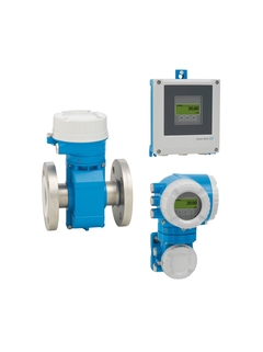 Afbeelding van elektromagnetische flowmeter Proline Promag P 500 / 5P5B met verschillende transmitters op afstand