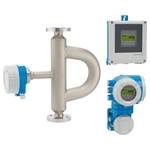 Afbeelding van coriolis-flowmeter Proline Promass Q 500 / 8Q5B met verschillende transmitters op afstand