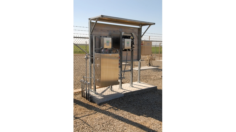 H2S analyzer in the field