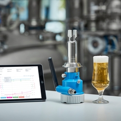 Fermentation Monitor QWX43 helps brewers controlling the  fermentation process of beer