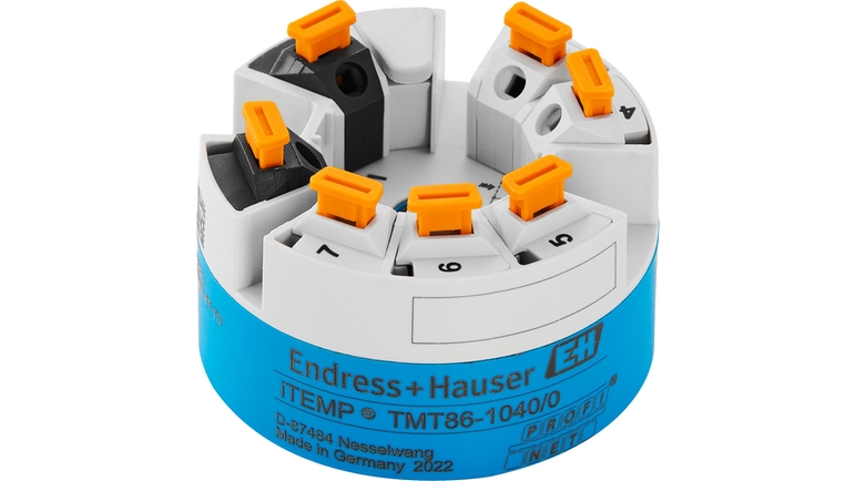iTEMP TMT86 Temperatuurtransmitter met Ethernet-APL