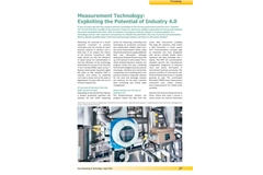 Measurement Technology: Het potentieel van Industrie 4.0 benutten