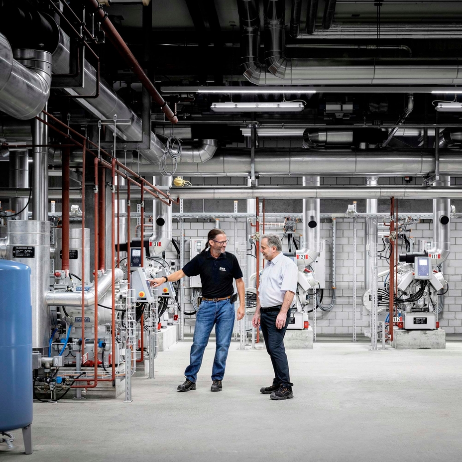 Blik in het energiecenter. Foto: Pierre Kellenberger Photography