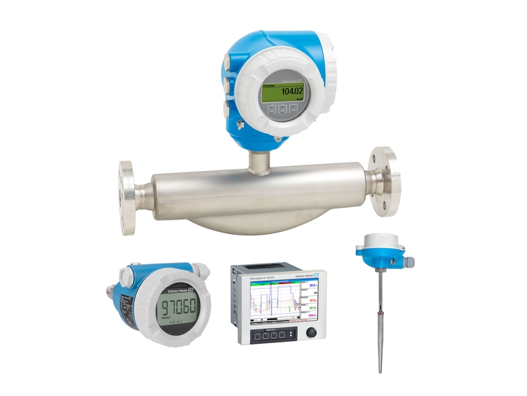 Producten van Endress+Hauser voor het meten van de efficiëntie van koelsystemen