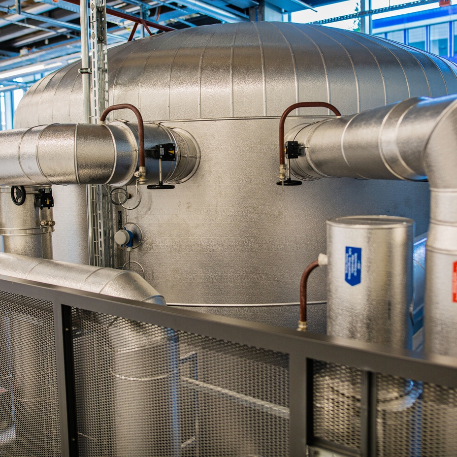 Verwarmen en koelen van water - belangrijke utiliteit