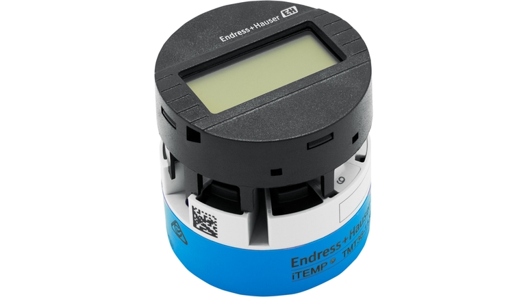 iTEMP TMT36 IO-Link met optioneel plug-in display.