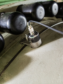 Afbeelding van ultrasone flowmeter Proline Prosonic Flow W 400 op een DN 2000-pijp