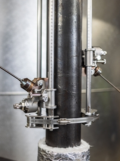 Afbeelding van ultrasone flowmeter Proline Prosonic Flow P 500 / 9P5B - met hoge-temperatuursensoren