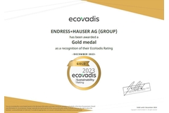 Ecovadis certificaat