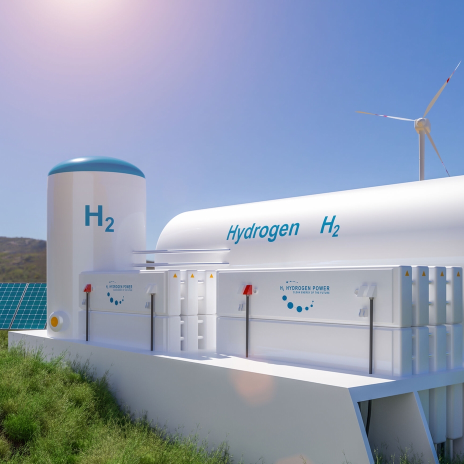 Green hydrogen plant
