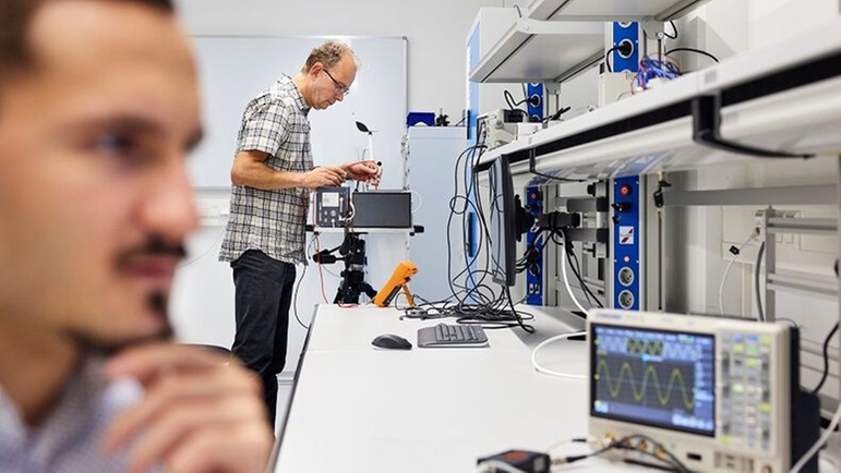 De Endress+Hauser innovatie-hub in Freiburg werkt aan sensor- en automatiseringsoplossingen.