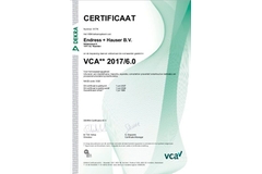 VCA certificaat VCA certificaat